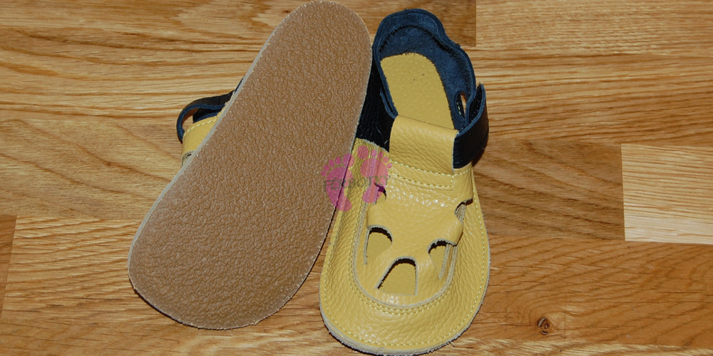 Baby Bare Shoes IO Ananas - Summer Perforation